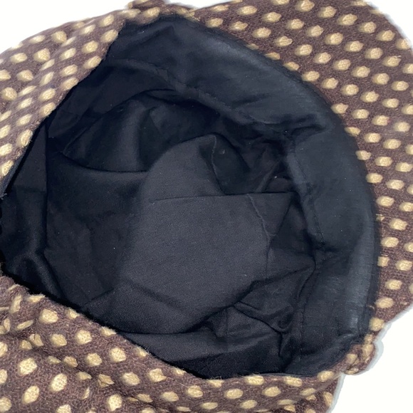 Newspaper boy hat polka dots - Picture 3 of 4